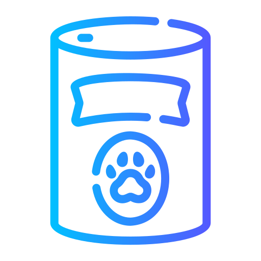 Pet food Generic gradient outline icon