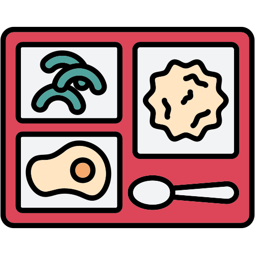 Food tray Generic color lineal-color icon