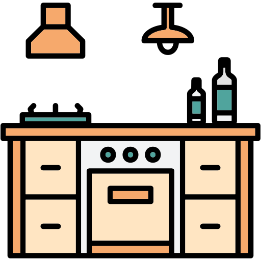 Kitchen Generic color lineal-color icon