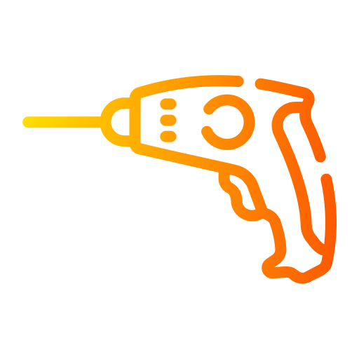 Hand drill Generic gradient outline icon