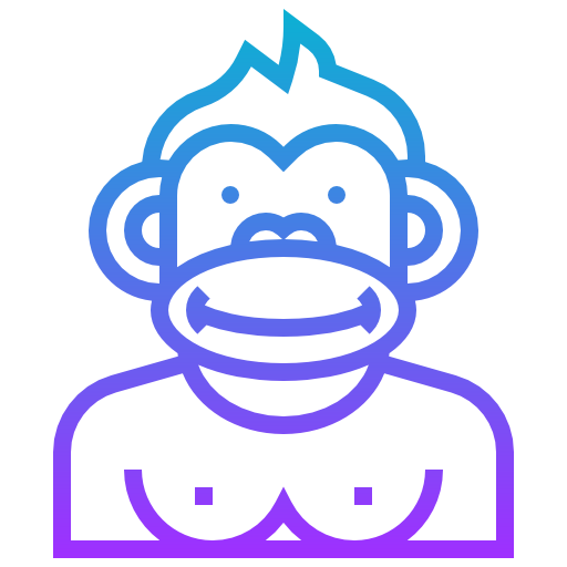 gorilla Meticulous Gradient icona