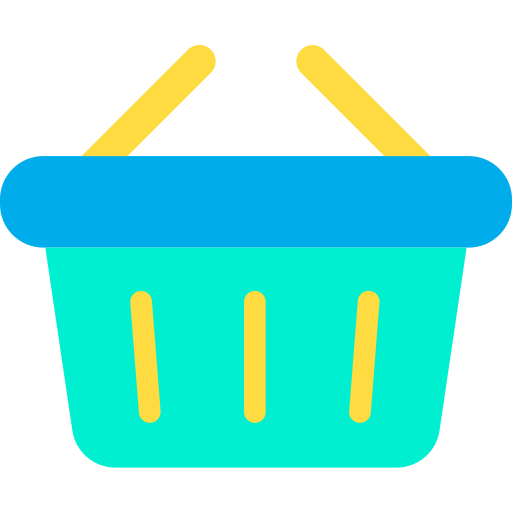 Shopping basket Kiranshastry Flat icon