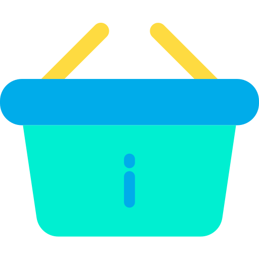 Shopping basket Kiranshastry Flat icon