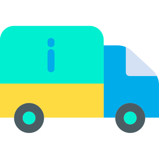 ciężarówka dostawcza Kiranshastry Flat ikona