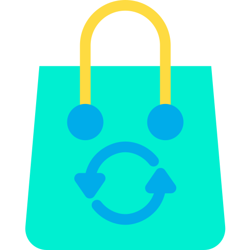 bolsa de la compra Kiranshastry Flat icono
