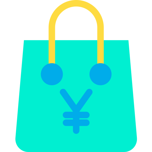 bolsas de compra Kiranshastry Flat icono