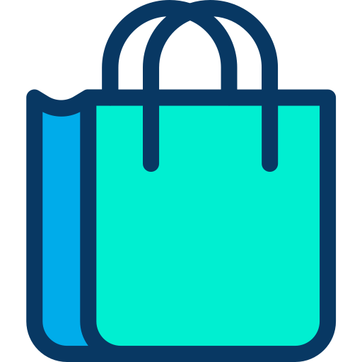 Shopping bag Kiranshastry Lineal Color icon