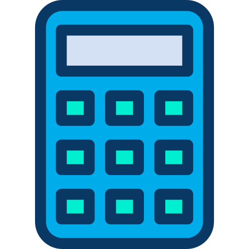 Calculator Kiranshastry Lineal Color icon