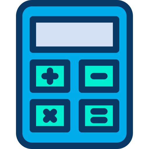 kalkulator Kiranshastry Lineal Color ikona