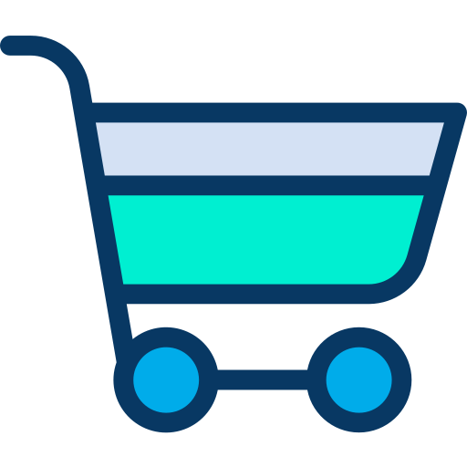 carrito de compras Kiranshastry Lineal Color icono