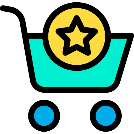 Shopping cart Kiranshastry Lineal Color icon