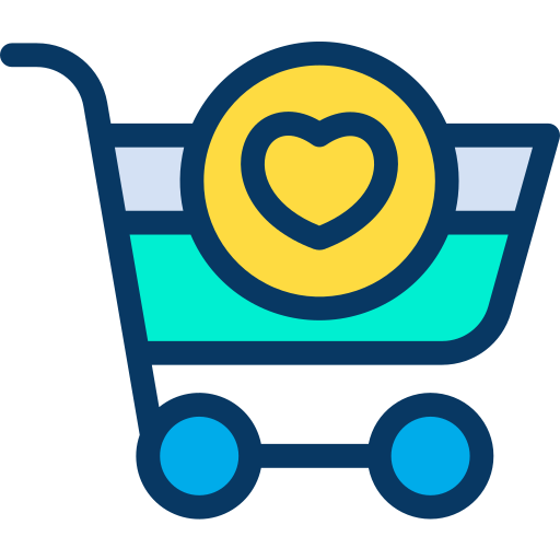 Shopping cart Kiranshastry Lineal Color icon