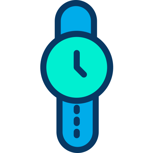 horloge Kiranshastry Lineal Color icoon