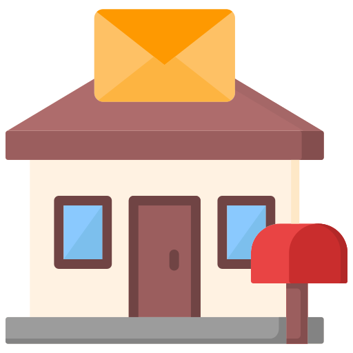 ufficio postale Generic color fill icona