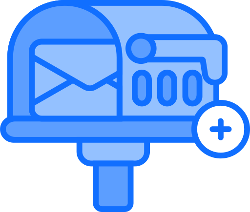 Mailbox Generic color lineal-color icon