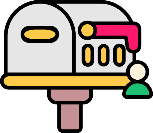 postbus Generic color lineal-color icoon
