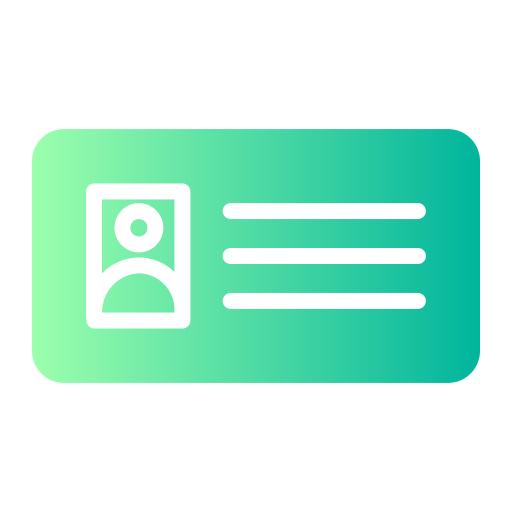 identificaciÓn Generic gradient fill icono