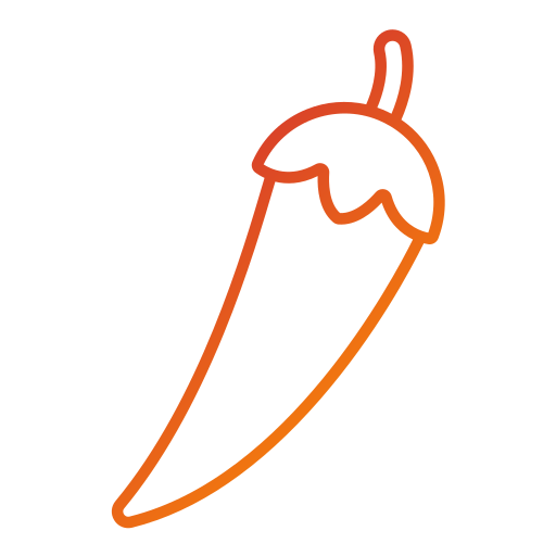 Chili Generic gradient outline icon