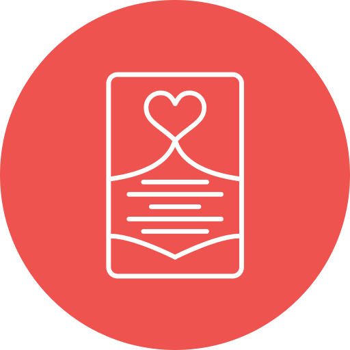 Wedding certificate Generic color fill icon