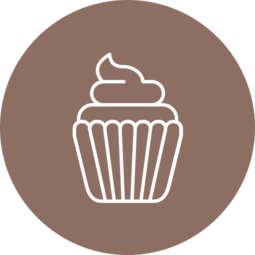 컵케이크 Generic color fill icon