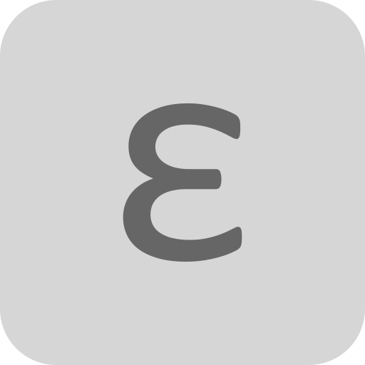 epsilon Generic color fill ikona