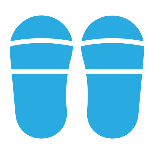 Slippers Generic color fill icon