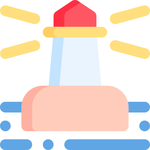 灯台 Generic color fill icon