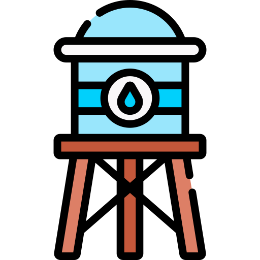 wieża ciśnień Generic color lineal-color ikona