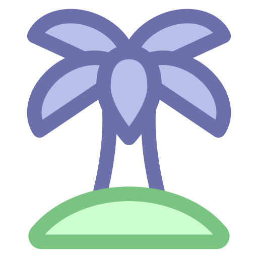Island Generic color lineal-color icon