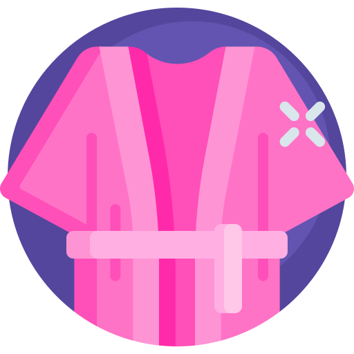 Bathrobe Detailed Flat Circular Flat icon