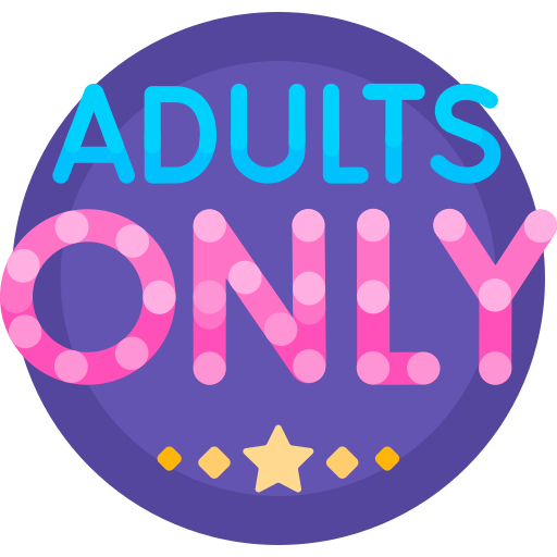 Adults only Detailed Flat Circular Flat icon