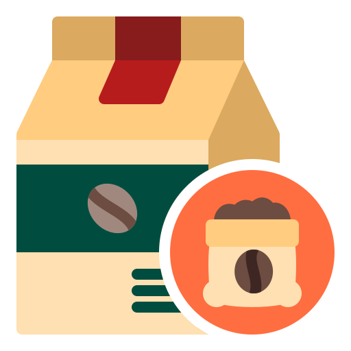 bolsa de cafe Generic color fill icono