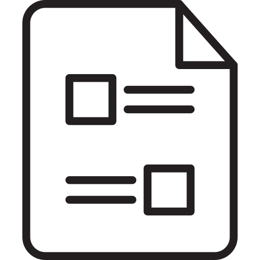 文書ファイル Generic outline icon