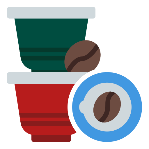 kaffeekapsel Generic color fill icon