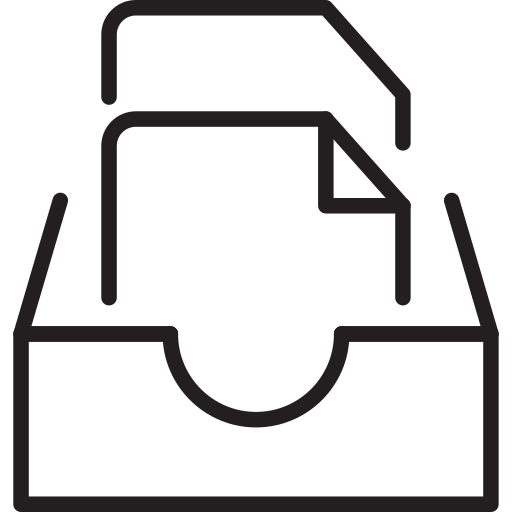 schubladendokumente Generic outline icon