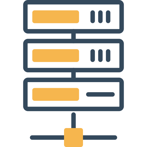 datenbank Generic color lineal-color icon