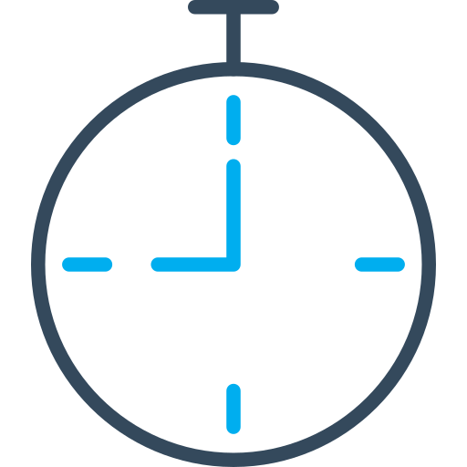 Time Arslan Haider Outline Blue icon