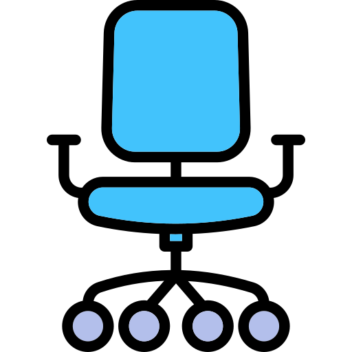 椅子 Arslan Haider Lineal-color icon