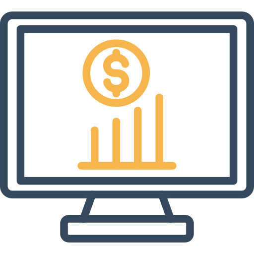 business-multimedia Arslan Haider Outline Yellow icon