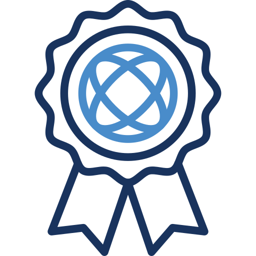 nagroda Arslan Haider Outline Blue ikona