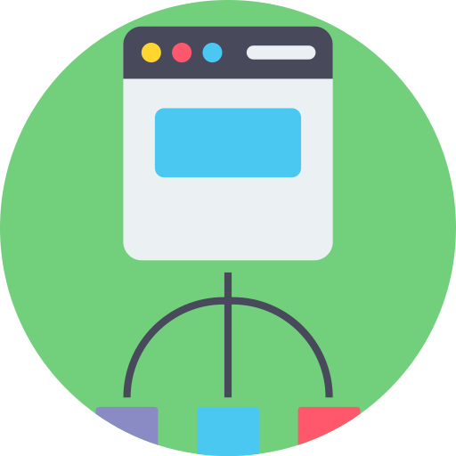 management Arslan Haider Rounded Flat icon