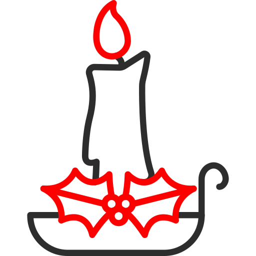 navidad Arslan Haider Outline Red icono