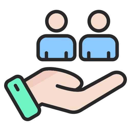 Human resources Generic color lineal-color icon