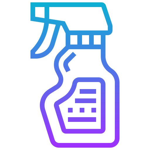 Cleaning products Meticulous Gradient icon