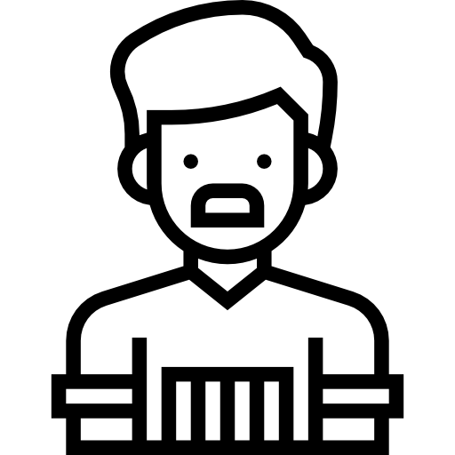 수염 Meticulous Line icon