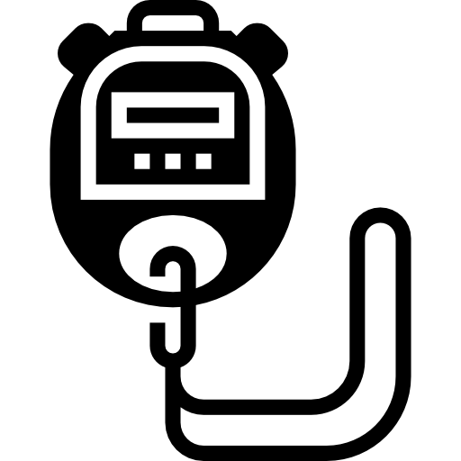 cronómetro Meticulous Glyph icono