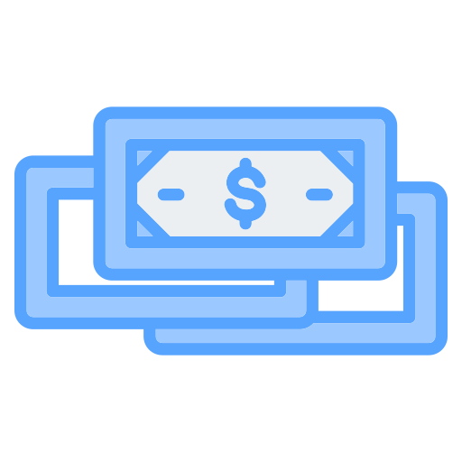 Money stack Generic color lineal-color icon
