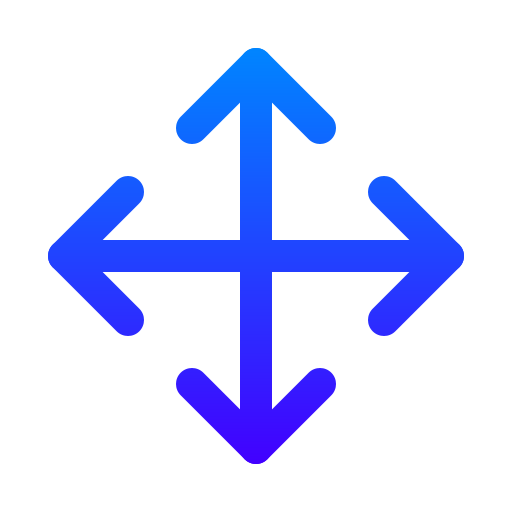 動く Generic gradient outline icon
