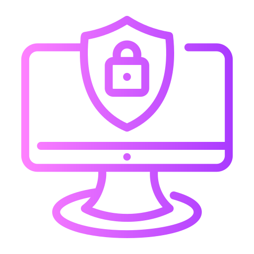 la seguridad informática Generic gradient outline icono
