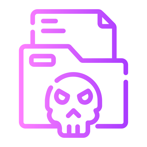 Infected Generic gradient outline icon